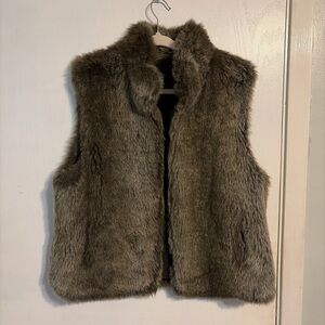 Reversible Faux Fur Vest